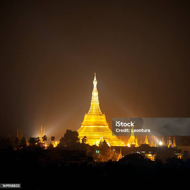 Пагода Шведагон Yangon Myanmar — стоковые фотографии и другие картинки Азия - Азия, Ват - Храм, Внешний вид здания