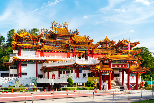 The Thean Hou Temple in Kuala, Lumpur is one of the largest in Southeast Asia.