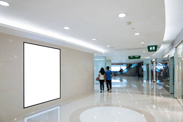 interior de loja mall - store indoors design advertisement imagens e fotografias de stock