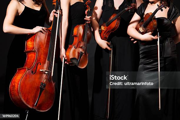 Quartet Stock Photo - Download Image Now - String Quartet, Only Women, Women