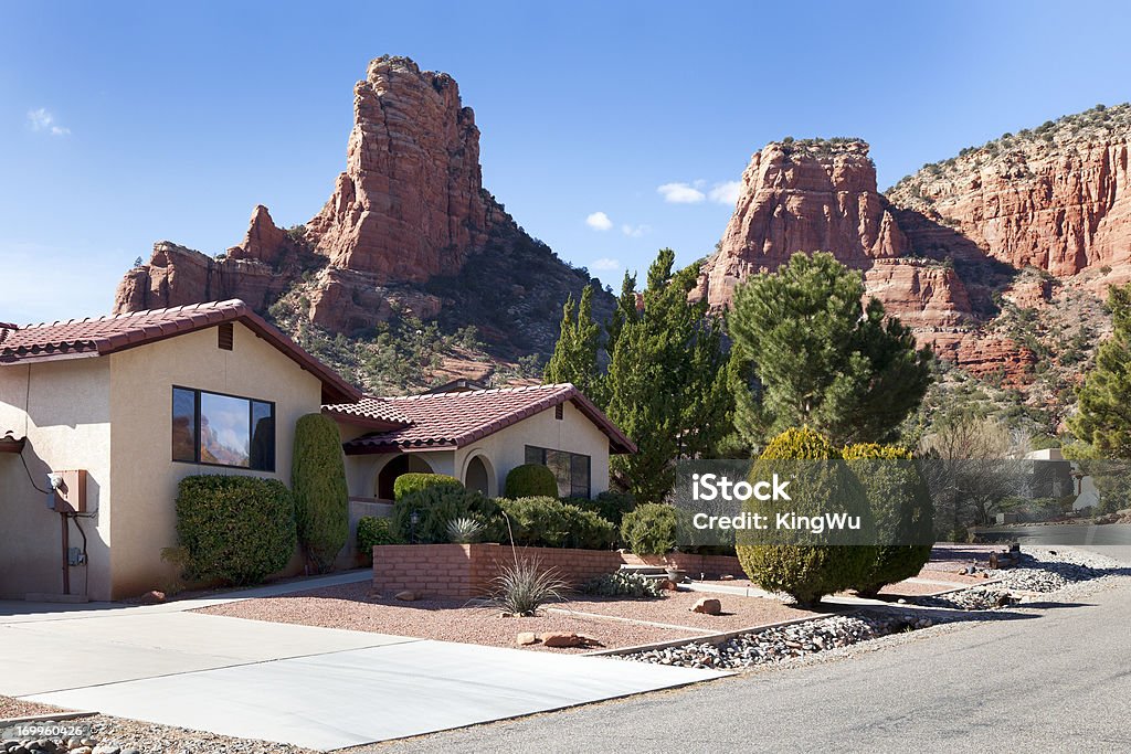 Sedona residence, Arizona Sedona residence, Arizona, USA. Arizona Stock Photo