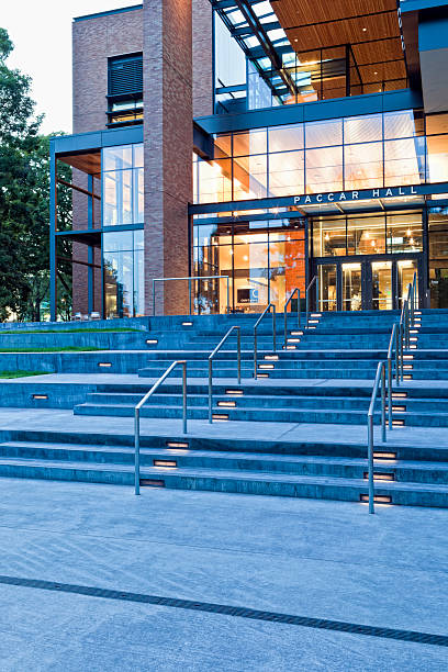 University of Washington Paccar Hall stock photo