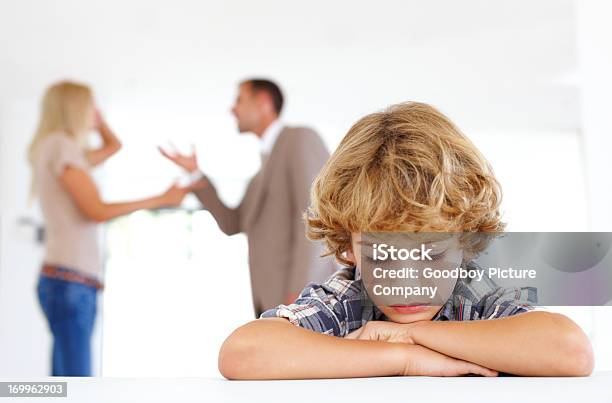 Unhappy With Their Arguments Stock Photo - Download Image Now - Child, Parent, Divorce