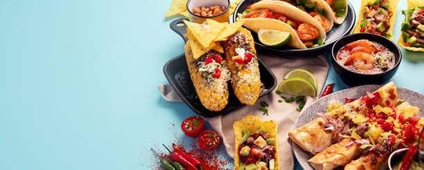 istock Mexican food variety. 1699658853