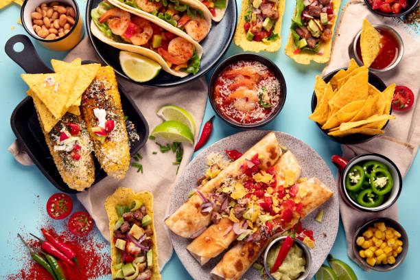 istock Mexican food variety. 1699676468