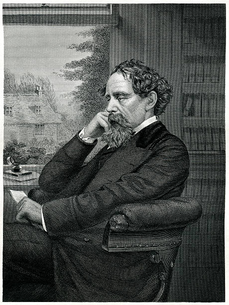 charles 디킨스 - charles dickens stock illustrations