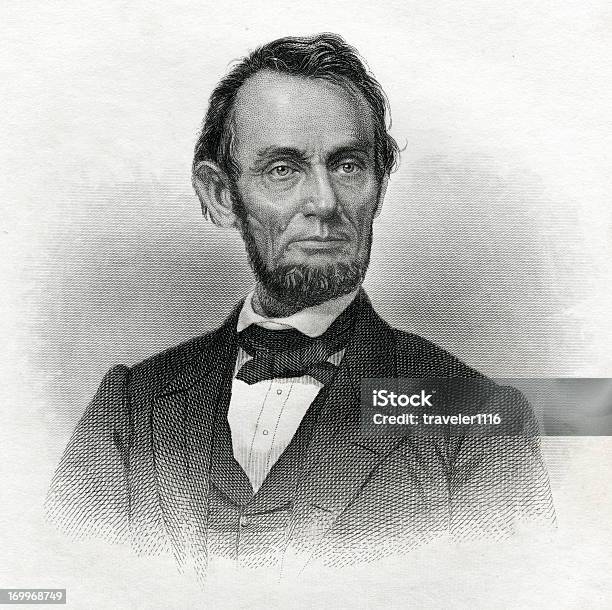 Abraham Lincoln Stock Illustration - Download Image Now - Abraham Lincoln, Portrait, Illustration