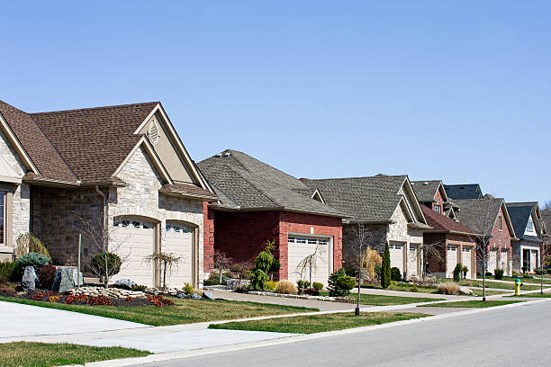 istock Residential Suburban Street 169969698