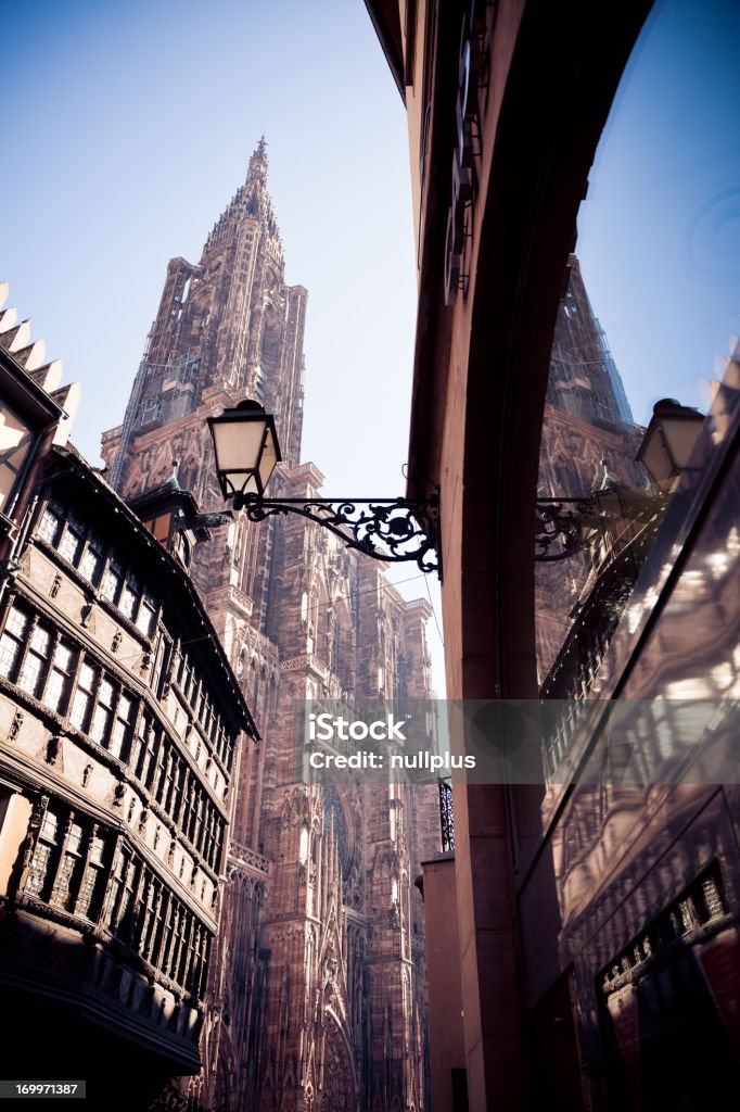 the cathedral of strasbourg Architectural Dome Stock Photo