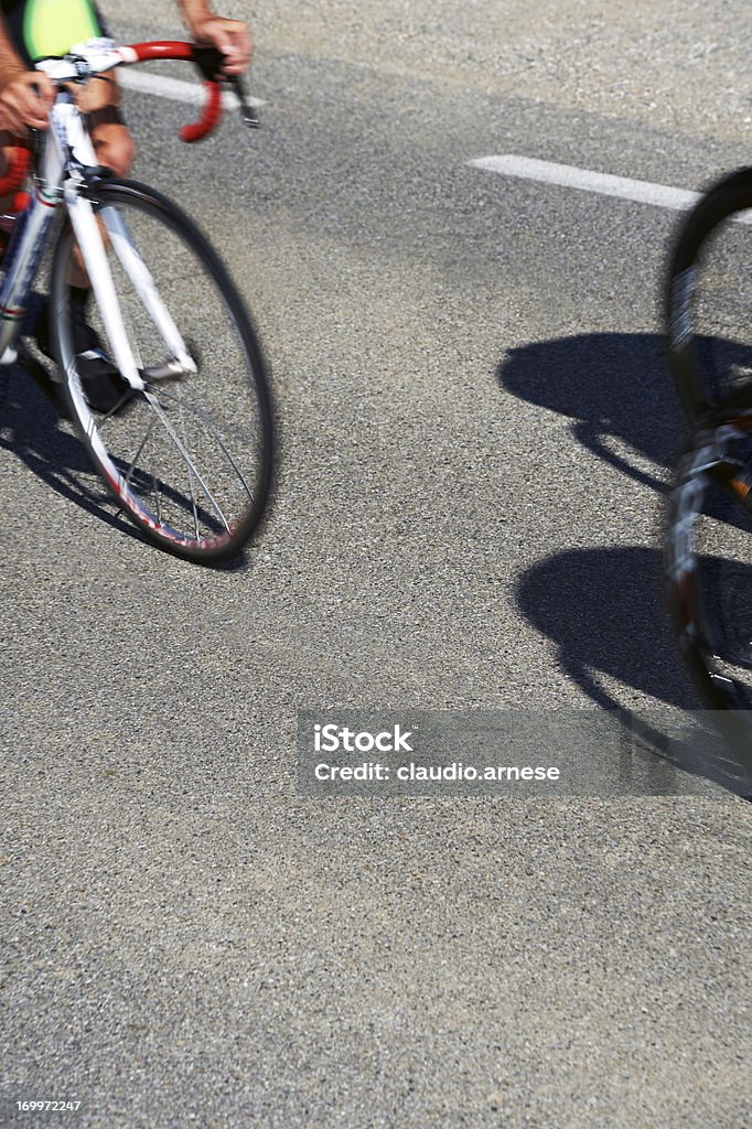 Ciclismo. Immagine a colori - Foto stock royalty-free di Bicicletta