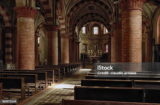 Sartirana Lomellina San Rocco Kirche Stockfoto und mehr Bilder von Bauwerk - Bauwerk, Bildkomposition und Technik, Buntglas