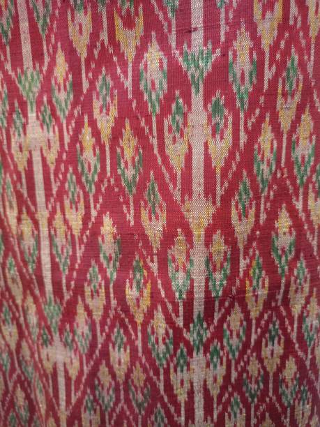 istock Thai fabric patterns are handmade in the northeastern region. 1699724310