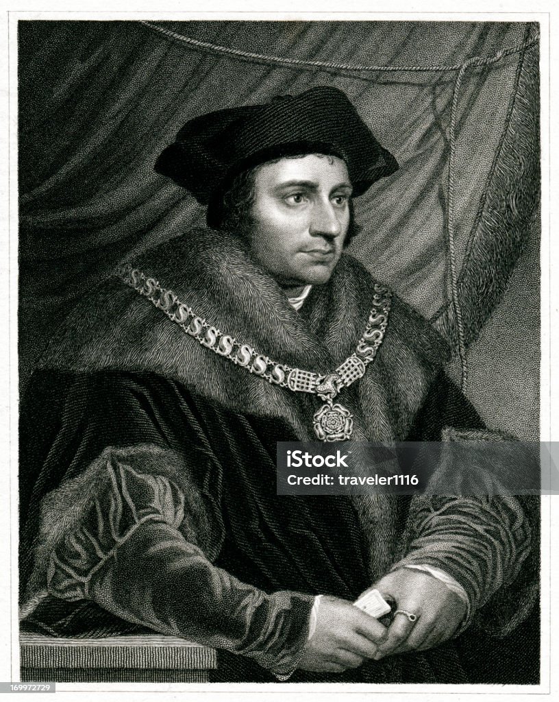 Sir Thomas Morus - Lizenzfrei Sir Thomas More Stock-Illustration