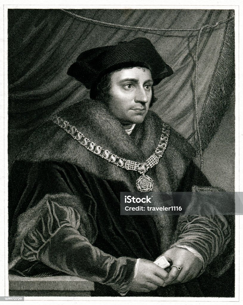 Sir Thomas More - Ilustración de stock de Sir Thomas More libre de derechos