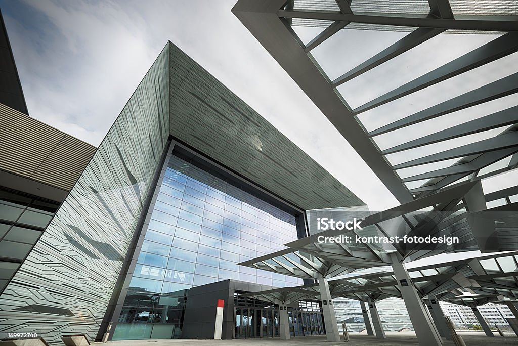 Bâtiment moderne de bureau - Photo de Francfort libre de droits