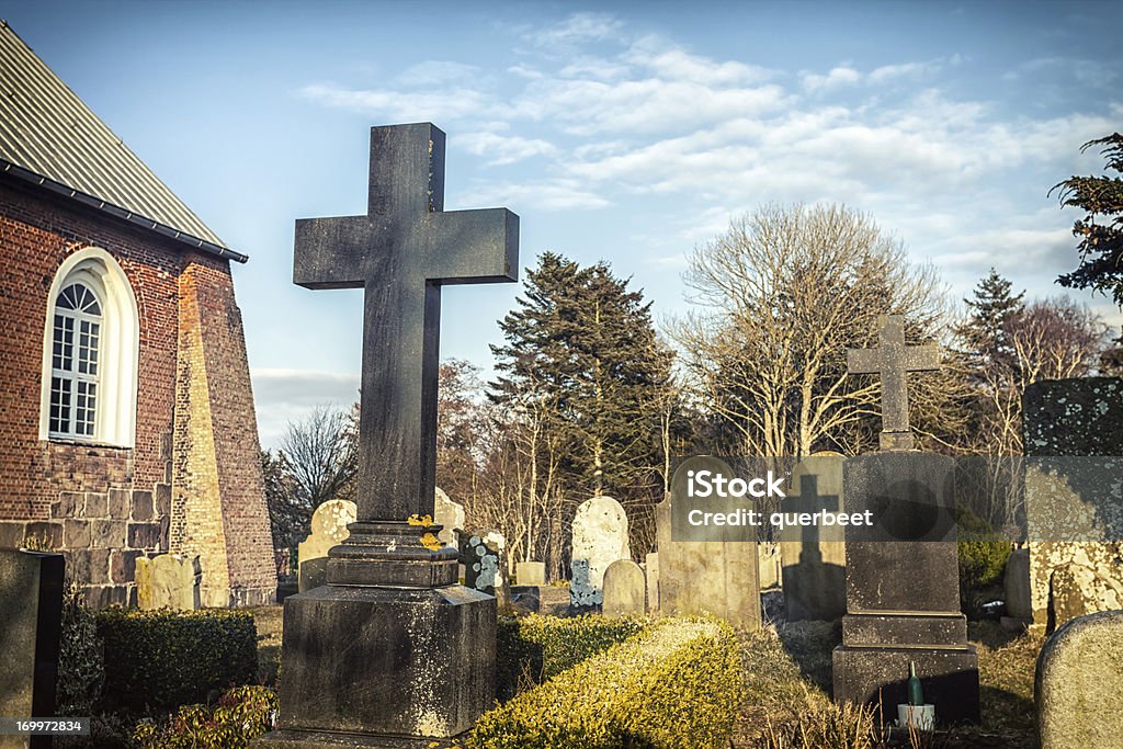 Friedhof graves - Lizenzfrei Ast - Pflanzenbestandteil Stock-Foto