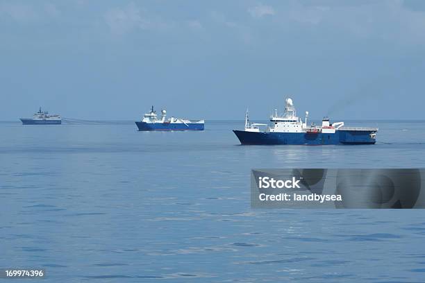 Sísmico Encuesta Barcos Foto de stock y más banco de imágenes de Agrimensor - Agrimensor, Embarcación marina, Terremoto