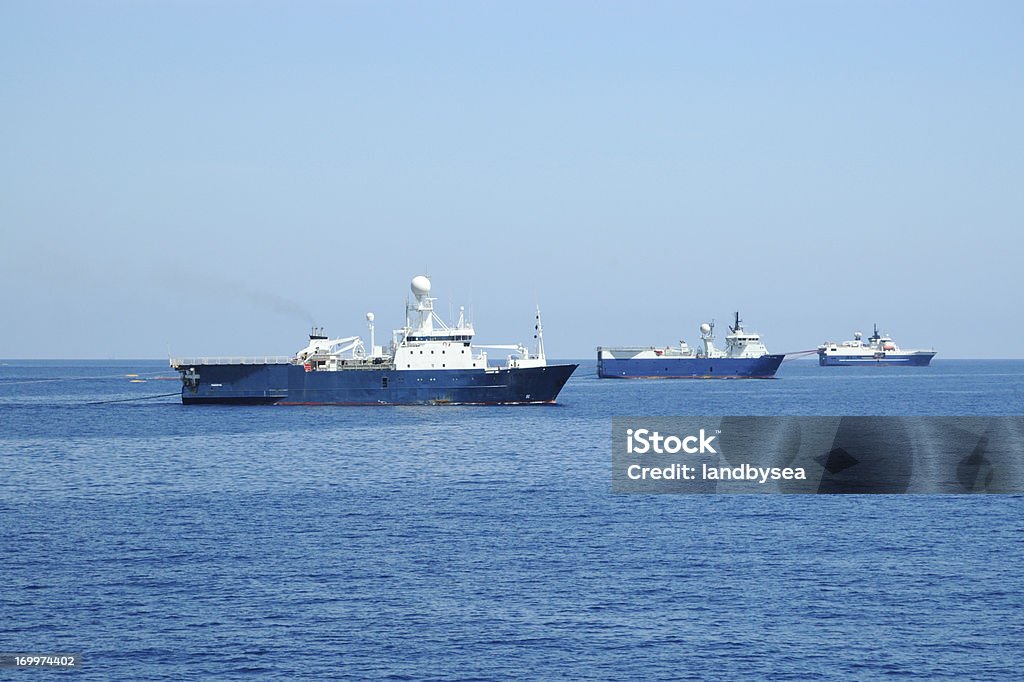Sismica flotta - Foto stock royalty-free di Perito