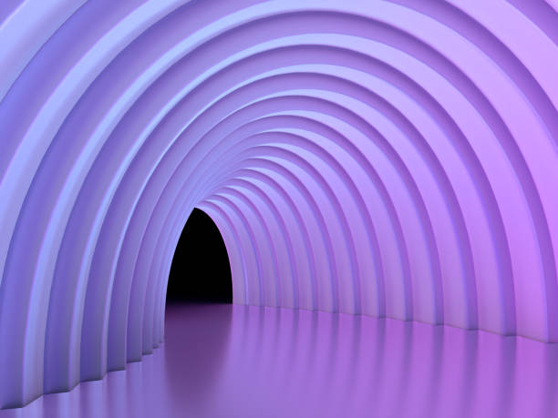 istock 3D illustration of a spiral tunnel 1699782531