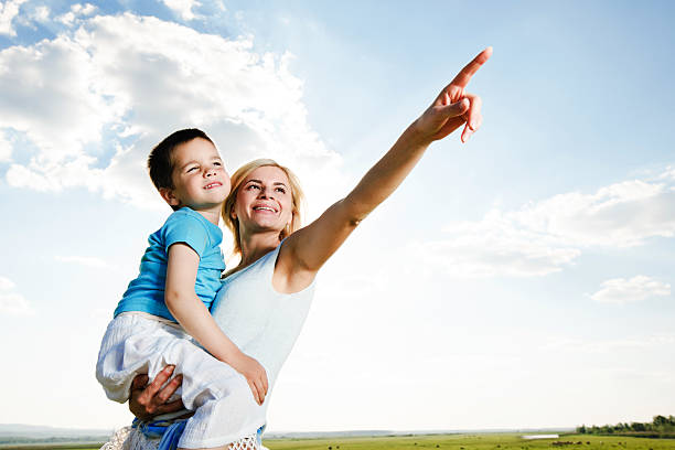 istock Mother and son enjoying in a beautiful day. 169980815