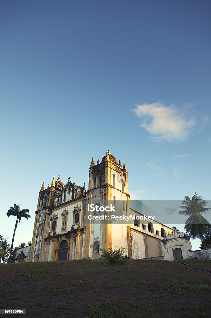 Église coloniale brille de soleil Tropical à Olinda Brésil - Photo de Amérique du Sud libre de droits