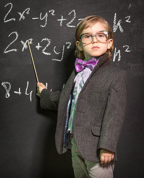 istock Little boy in professorial glasses 169983086