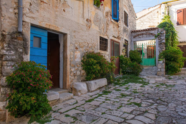 istock Back Street in Rovinj Old Town, Croatia 1699849969