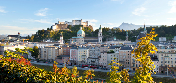 Salzburg Cathedral and Hohen Salzburg Fortress