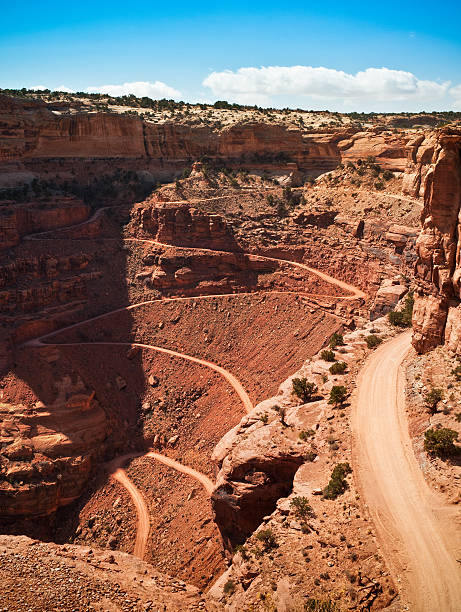 istock Switchbacks, Shafer Trail, Canyonlands, Moab, Utah, USA 169994085