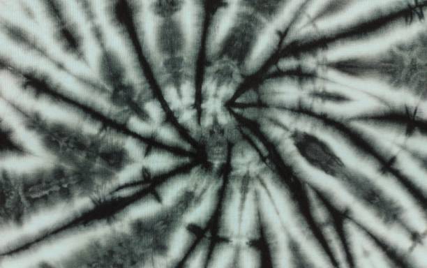 istock Tie die pattern, Tai dai fabrics, Hand dying fabric, nature dying, texture Grey background texture of round circle tai dai cloth design , tai dai fabrics, Hand dying fabric, nature dying, texture Grey background texture of round circle ta 1699973349
