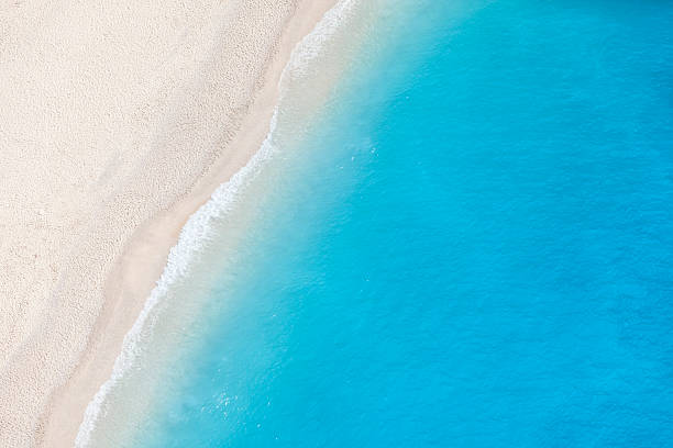 Beautiful Shipwreck beach on the Zakynthos island, Greece. 