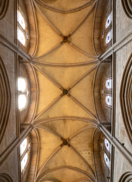 istock High ceiling of a large church 1699980509