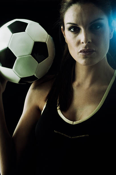 istock Gorgeous soccer player portrait. 169998181