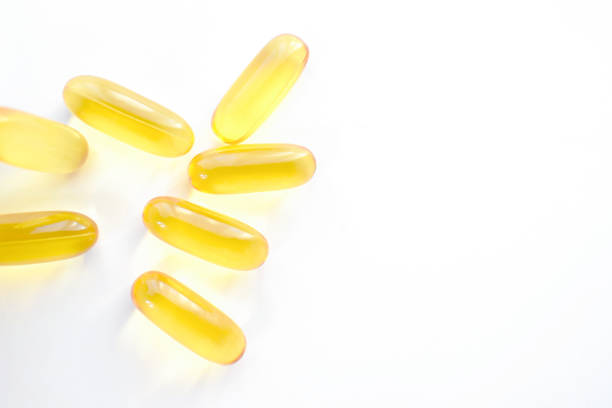 istock Oil pills on the table. 1699981938