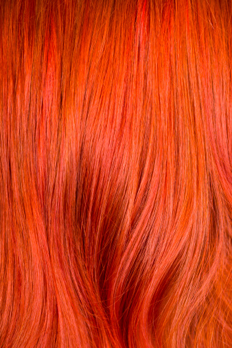 red hair background