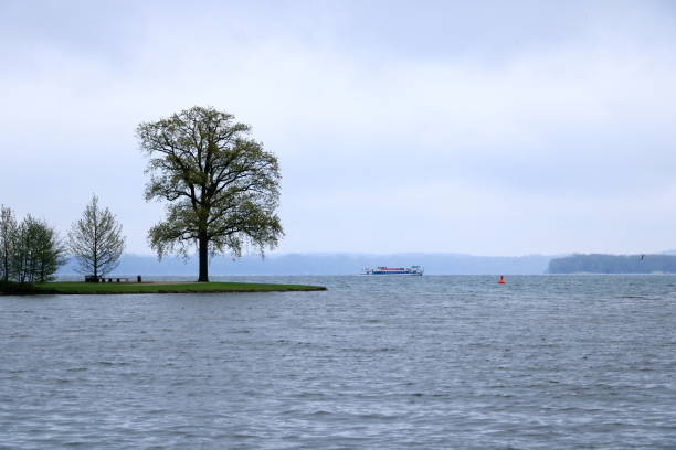 istock The Lake Schwerin (German: Schweriner See) on a cloudy day 1700027911