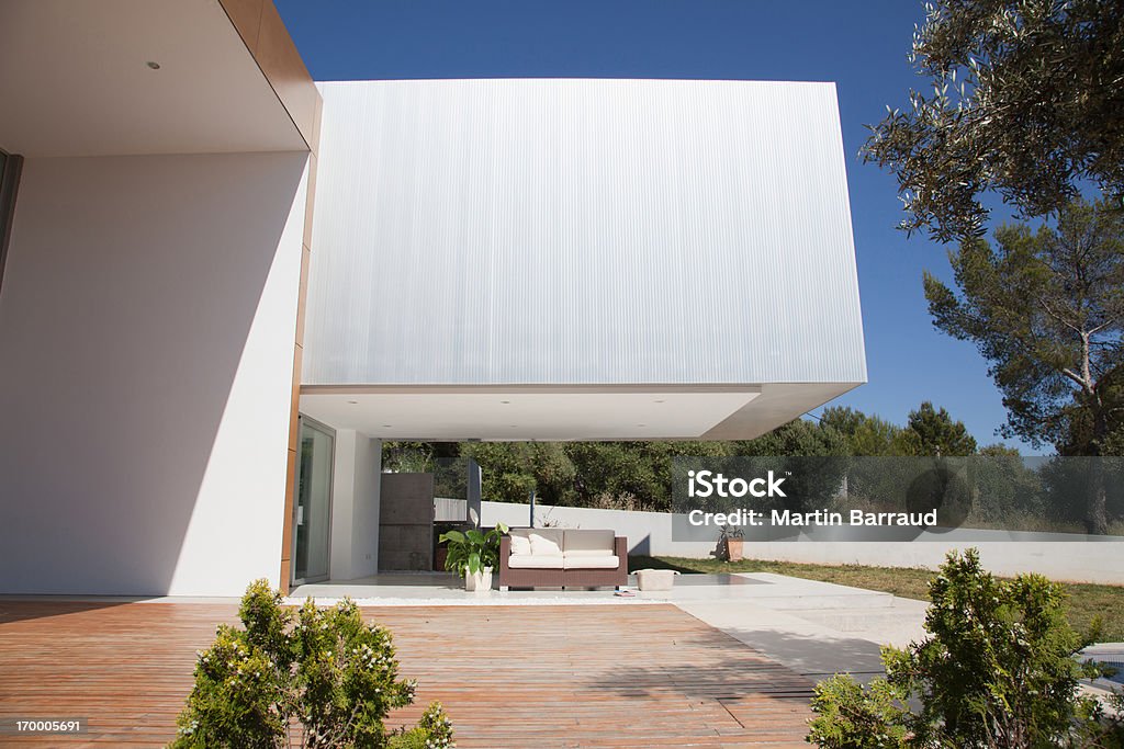 Architecture of modern house  Modern Stock Photo