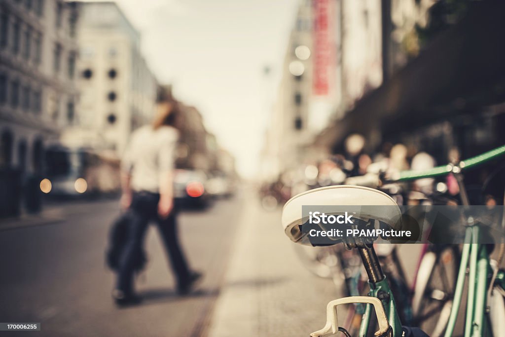 Bicicleta Inclinar-se - Royalty-free Ciclismo Foto de stock