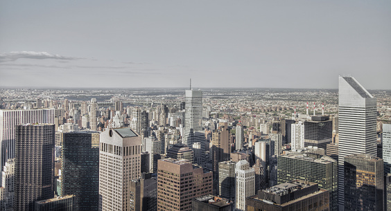 HDR (High Dynamic Range) shot of Upper East Side in Manhattan, New York.