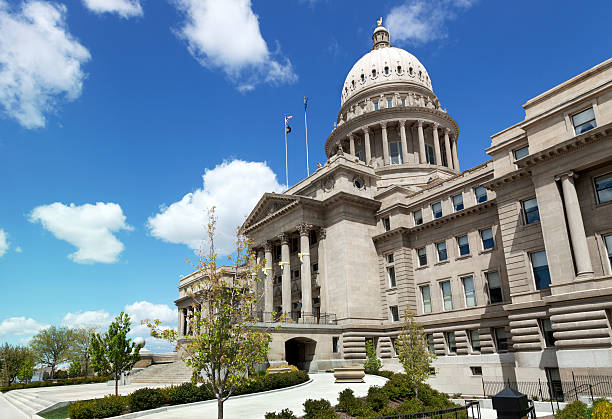 idaho state capitol - idaho state capitol foto e immagini stock