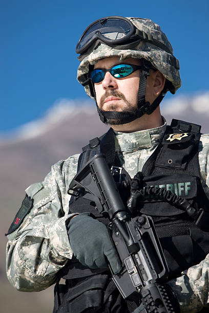 SWAT Team Officer Portrait