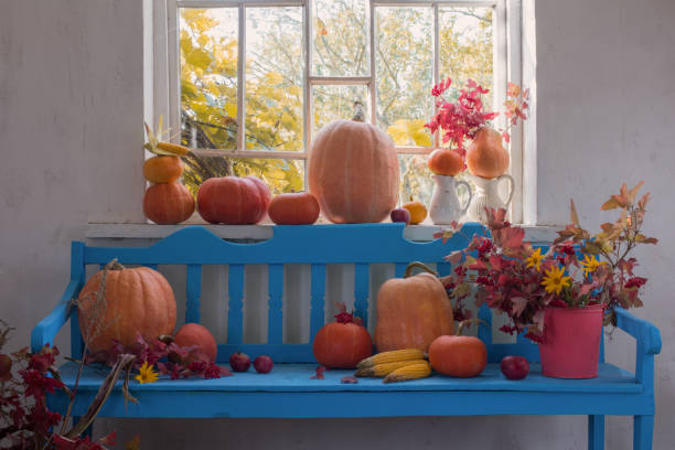 istock autumn decor in vintage room 1700104204