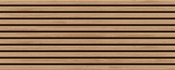 istock Wooden textured slats for advertising banners. 1700137222