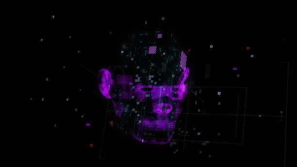 istock Astronaut mesh in Space Suit Confidently Flying through Space and Time. 1700147399