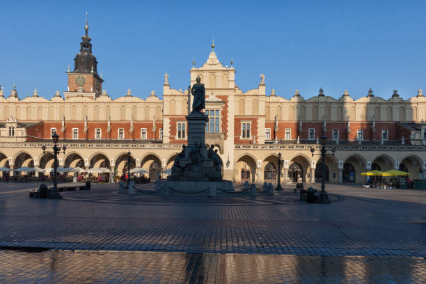 istock Krakow Main Market Square At Sunrise 1700167744