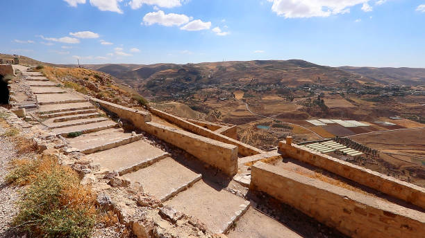 istock Landscape view from Kerak Castle in Jordan. 1700185296