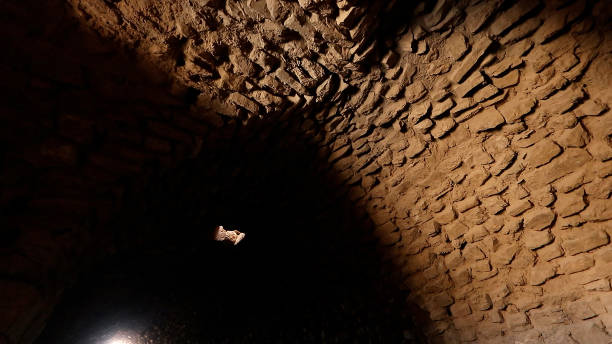 istock Vaulted ceiling in Kerak Castle, Jordan. 1700186936