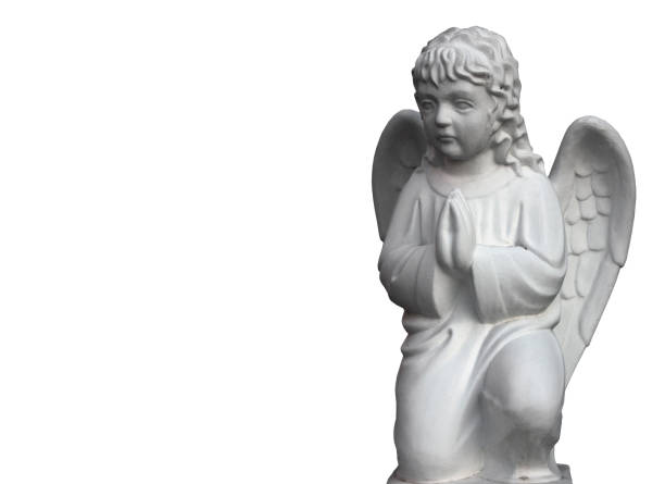 istock Figure Of A Praying Angel 1700190696