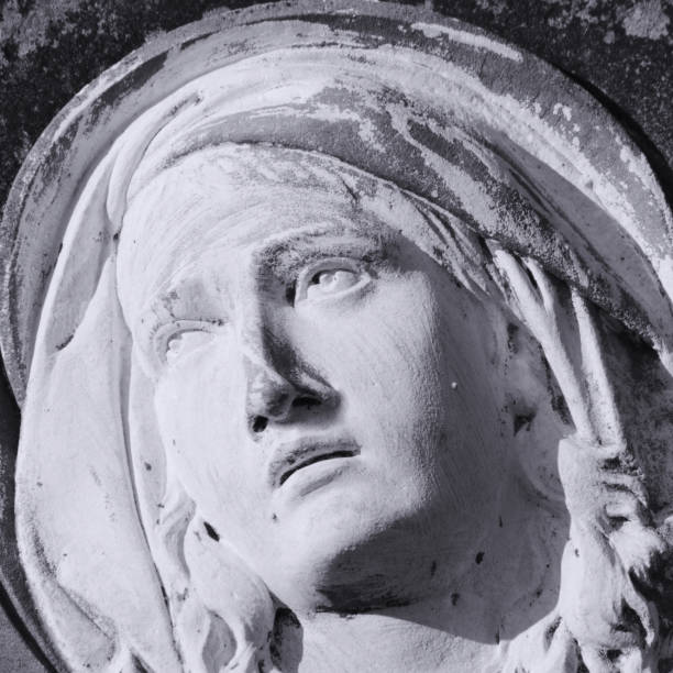 istock Statue Of Virgin Mary (fragment) 1700193117