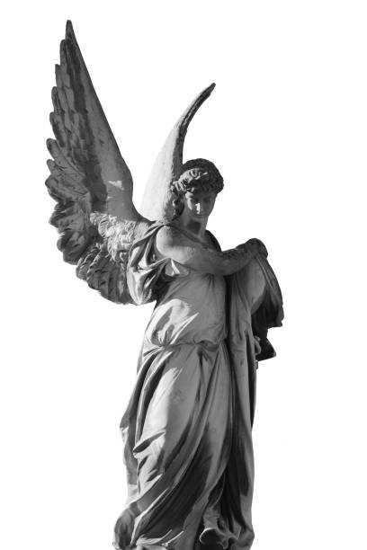 istock Vintage image of a sad angel 1700194440